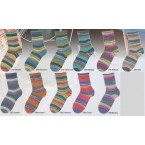 Austermann Step Irish Rainbow Colours 2 - 4 ply Sock Yarn