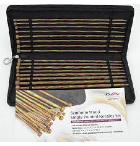 KnitPro Symfonie Single Point Knitting Needle Set