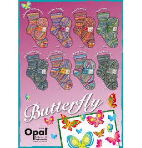 Opal Butterfly Sock Yarn